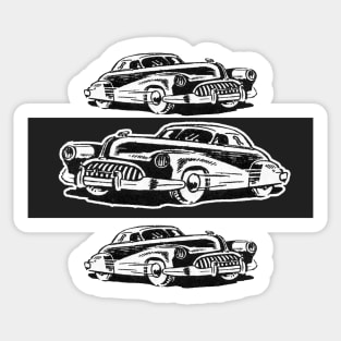 Old cars Sticker